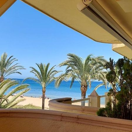 Estupendo Apartamento En Primera Linea De Playa Y Con Vistas Al Mar Dénia Extérieur photo