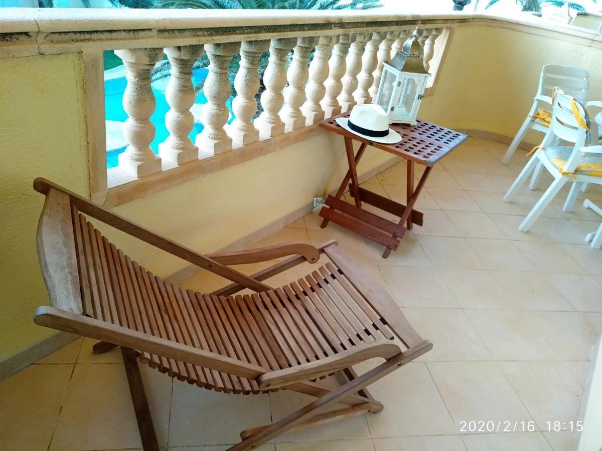 Estupendo Apartamento En Primera Linea De Playa Y Con Vistas Al Mar Dénia Extérieur photo